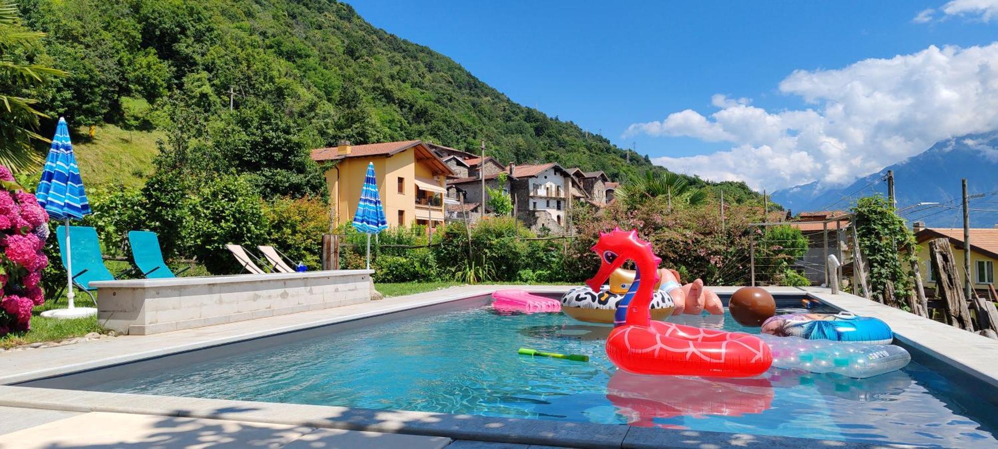 Casa Fontanera Hotel Gravedona Buitenkant foto